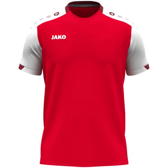 Afbeeldingen van T-Shirt Dynamic rood/wit/donkerrood