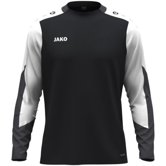 Afbeeldingen van Longsleeve Dynamic zwart/wit/antraciet